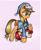 Size: 1163x1420 | Tagged: safe, artist:inky-draws, apple bloom, applejack, earth pony, pony, apple siblings, clothes, comforting, hat, night, nightcap, nightmare, pajamas