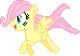 Size: 74x52 | Tagged: safe, artist:seahawk270, fluttershy, pegasus, pony, filly, pixel art, solo, younger