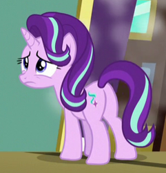 Size: 289x300 | Tagged: safe, screencap, starlight glimmer, pony, unicorn, uncommon bond, cropped, female, mare, plot, solo