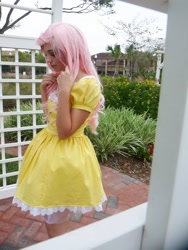 Size: 720x960 | Tagged: safe, artist:terezigrell, fluttershy, human, cosplay, irl, irl human, photo, solo