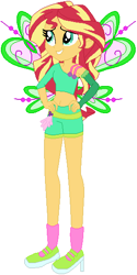 Size: 286x573 | Tagged: safe, artist:selenaede, artist:user15432, sunset shimmer, human, equestria girls, base used, believix, belly button, crossover, fairies are magic, fairy, fairy wings, humanized, midriff, rainbow s.r.l, roxy (winx club), winged humanization, wings, winx club