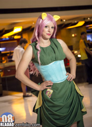 Size: 3456x4758 | Tagged: artist needed, safe, fluttershy, human, chicago comicon, convention, cosplay, irl, irl human, photo, wizard world chicago