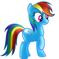 Size: 7000x7000 | Tagged: safe, artist:anxet, artist:silentgriffon, derpibooru import, edit, rainbow dash, pegasus, pony, absurd resolution, raised hoof, shading edit, simple background, solo, transparent background, vector