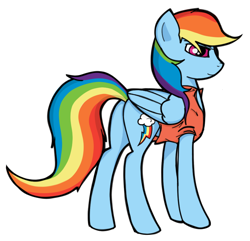 Size: 818x787 | Tagged: safe, artist:magicalhoney, derpibooru import, rainbow dash, pegasus, pony, pirate, pirate dash, solo