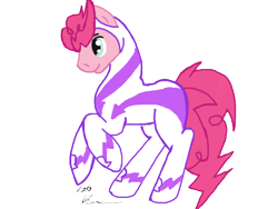 Size: 640x480 | Tagged: safe, artist:stagetechy1991, bubble berry, fili-second, pinkie pie, earth pony, pony, power ponies (episode), power ponies, rule 63, solo