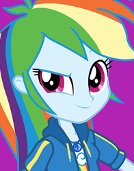 Size: 434x554 | Tagged: safe, derpibooru import, rainbow dash, better together, equestria girls, geode of super speed, magical geodes, official, solo