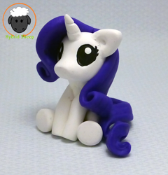 Size: 475x495 | Tagged: safe, artist:hybrid-sheep, rarity, irl, photo, sculpture, solo