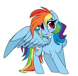 Size: 1992x1952 | Tagged: safe, artist:jen-neigh, derpibooru import, rainbow dash, pegasus, pony, simple background, solo, spread wings, white background, wings