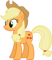 Size: 4666x5345 | Tagged: safe, artist:kired25, applejack, earth pony, pony, absurd resolution, simple background, solo, transparent background, vector