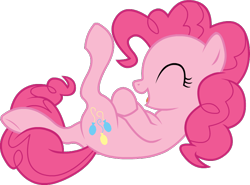 Size: 756x559 | Tagged: safe, artist:wwrite, pinkie pie, earth pony, pony, female, laughing, mare, pink coat, pink mane, solo