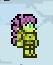 Size: 53x65 | Tagged: safe, fluttershy, human, clothes, female, pink hair, solo, terraria