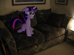 Size: 3072x2304 | Tagged: safe, artist:statoose, derpibooru import, twilight sparkle, dark, light, ponies in real life, sitting, sofa, vector