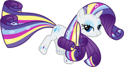 Size: 3774x2048 | Tagged: safe, artist:thisismyphotoshoppin, rarity, pony, unicorn, twilight's kingdom, rainbow power, simple background, solo, transparent background, vector