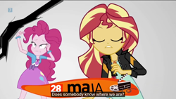 Size: 1920x1080 | Tagged: safe, screencap, pinkie pie, sunset shimmer, equestria girls, mirror magic, spoiler:eqg specials, geode of empathy, geode of sugar bombs, magical geodes, polish, subtitles