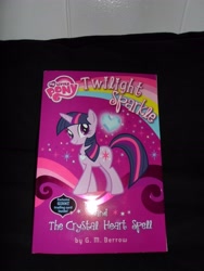 Size: 3456x4608 | Tagged: safe, derpibooru import, twilight sparkle, my little pony chapter books, twilight sparkle and the crystal heart spell, book, merchandise