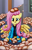 Size: 600x927 | Tagged: safe, artist:riznof, fluttershy, pegasus, pony, beverly crusher, clothes, crossover, doctor, ponified, solo, star trek, tribble