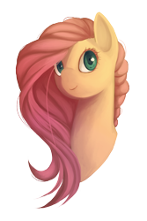 Size: 956x1434 | Tagged: safe, artist:brainstew00, fluttershy, pegasus, pony, female, mare, pink mane, solo, yellow coat