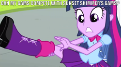 Size: 792x445 | Tagged: safe, derpibooru import, edit, edited screencap, screencap, twilight sparkle, equestria girls, equestria girls (movie), image macro, solo