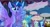 Size: 3272x1770 | Tagged: safe, artist:light262, artist:lummh, applejack, fluttershy, rainbow dash, rarity, twilight sparkle, twilight sparkle (alicorn), alicorn, earth pony, pegasus, pony, unicorn, comic:timey wimey, adorkable, cute, dork, fangasm, fangirl, fangirling, female, flapping, mare, ohmygosh, twiabetes