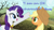 Size: 1280x720 | Tagged: safe, applejack, rarity, earth pony, pony, unicorn, female, horn, inspirational, mare, quote