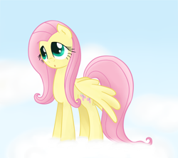 Size: 3236x2872 | Tagged: safe, artist:kaleysia, fluttershy, pegasus, pony, female, mare, pink mane, solo, yellow coat