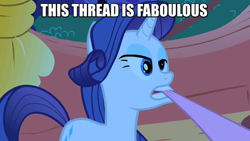 Size: 768x432 | Tagged: safe, edit, edited screencap, screencap, rarity, pony, unicorn, look before you sleep, female, hoers, image macro, mare, meme, solo, text