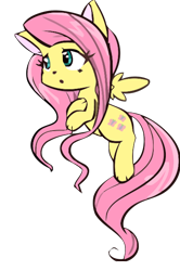 Size: 430x647 | Tagged: safe, artist:bamboodog, fluttershy, cat, solo, species swap