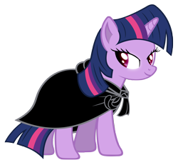 Size: 5417x5000 | Tagged: safe, artist:tzolkine, derpibooru import, twilight sparkle, absurd resolution, cape, clothes, crossover, simple background, solo, the dark tower, transparent background, vector