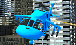 Size: 5120x3072 | Tagged: safe, artist:n3onh100, derpibooru import, rainbow dash, equestria girls, 3d, building, city, gmod, grand theft auto, gta v, helicopter, pilot, western company annihilator