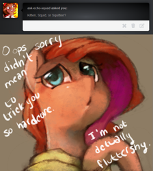 Size: 653x729 | Tagged: dead source, safe, artist:dhui, pinkie pie, earth pony, pony, solo, tired pie, tumblr