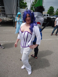 Size: 774x1032 | Tagged: safe, artist:naruhinafanatic, rarity, human, anime north, cosplay, irl, irl human, photo