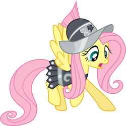 Size: 5910x5910 | Tagged: safe, artist:90sigma, fluttershy, private pansy, pegasus, pony, hearth's warming eve (episode), .svg available, absurd resolution, armor, clothes, costume, hearth's warming eve, simple background, solo, transparent background, vector