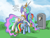 Size: 1280x985 | Tagged: safe, artist:php58, derpibooru import, edit, princess celestia, rainbow dash, alicorn, pegasus, pony, butt, celestia's grave meme, exploitable meme, female, implied death, mare, meme, plot, sad, sequoya