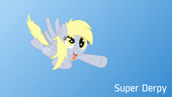 Size: 1920x1080 | Tagged: safe, artist:kyreart, derpy hooves, pegasus, pony, female, mare, solo