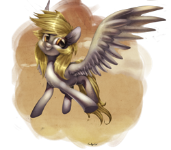 Size: 1280x1127 | Tagged: safe, derpy hooves, pegasus, pony, female, flying, mare, solo