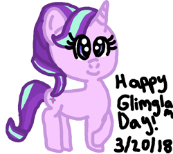 Size: 800x715 | Tagged: safe, artist:nightshadowmlp, starlight glimmer, pony, unicorn, firealpaca, starlight glimmer day, text