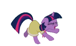 Size: 430x261 | Tagged: safe, derpibooru import, edit, edited screencap, screencap, twilight sparkle, sweet and elite, adorkable, animated, background removed, bipedal, birthday dress, clothes, cute, dancing, do the sparkle, dork, dress, simple background, solo, transparent background