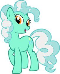 Size: 806x990 | Tagged: safe, artist:blah23z, lyra heartstrings, pinkie pie, earth pony, pony, fusion, recolor, simple background, solo, transparent background, vector