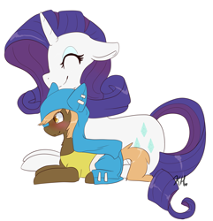 Size: 2069x2149 | Tagged: safe, artist:oddends, rarity, pony, unicorn, colt, crossover, fanfic, female, foal, mare, wakfu, yugo