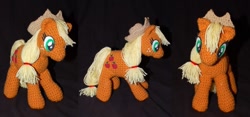 Size: 800x375 | Tagged: safe, artist:onehitwonder, applejack, irl, photo, plushie