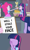 Size: 413x700 | Tagged: safe, derpibooru import, edit, edited screencap, screencap, pinkie pie, twilight sparkle, equestria girls, equestria girls (movie), asdfmovie, asdfmovie4, clipboard, comic, duo, female, literal face off, no face, pinkie's clipboard, screencap comic