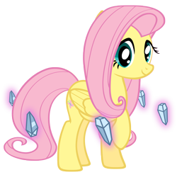 Size: 5000x5000 | Tagged: safe, artist:atomicgreymon, fluttershy, pegasus, pony, absurd resolution, elements of harmony, simple background, solo, transparent background, vector