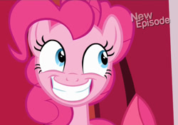 Size: 1017x717 | Tagged: safe, pinkie pie, earth pony, pony, pinkie apple pie, faic, fourth wall, solo