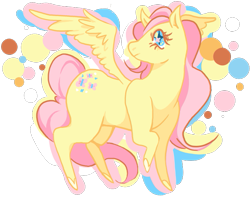 Size: 655x516 | Tagged: safe, artist:j-yeti, fluttershy, pegasus, pony, female, mare, pink mane, solo, yellow coat