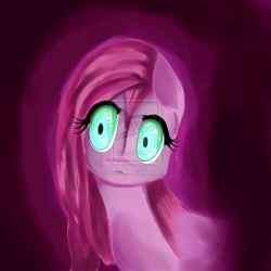 Size: 894x894 | Tagged: safe, artist:frozen-sunrain, pinkie pie, earth pony, pony, female, mare, pink coat, pink mane, pinkamena diane pie, solo