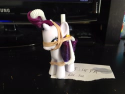 Size: 3264x2448 | Tagged: safe, artist:iflysna94, rarity, brushable, irl, photo, solo, toy