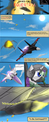 Size: 1800x4500 | Tagged: safe, artist:pak-faace1234, rarity, pony, unicorn, comic, explosion, f-15s+, gun, plane, su-27