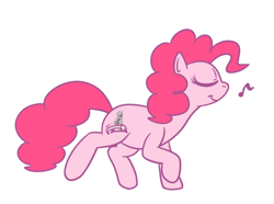 Size: 610x455 | Tagged: safe, pinkie pie, earth pony, pony, cutie mark, female, mare, missingno, pink coat, pink mane, pokémon