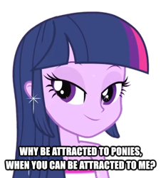 Size: 678x750 | Tagged: safe, derpibooru import, edit, edited edit, edited screencap, screencap, twilight sparkle, equestria girls, equestria girls (movie), background removed, bedroom eyes, bronybait, fall formal outfits, image macro, simple background, solo, transparent background