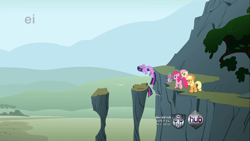 Size: 1920x1080 | Tagged: safe, screencap, applejack, fluttershy, pinkie pie, spike, twilight sparkle, dragon, earth pony, pegasus, pony, animation error